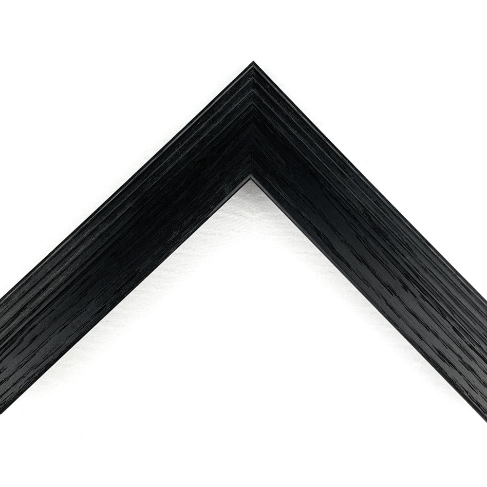 Black Ridged Picture Frame