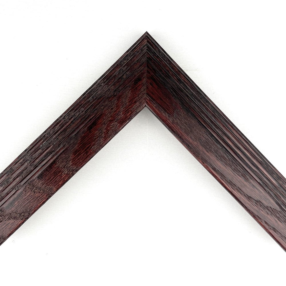 Cherry Ridged Picture Frame
