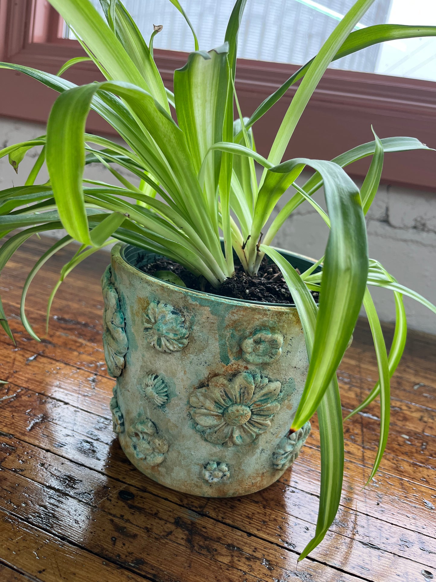 Decorative Flower Pots with Rosy - Class at The Craft Room