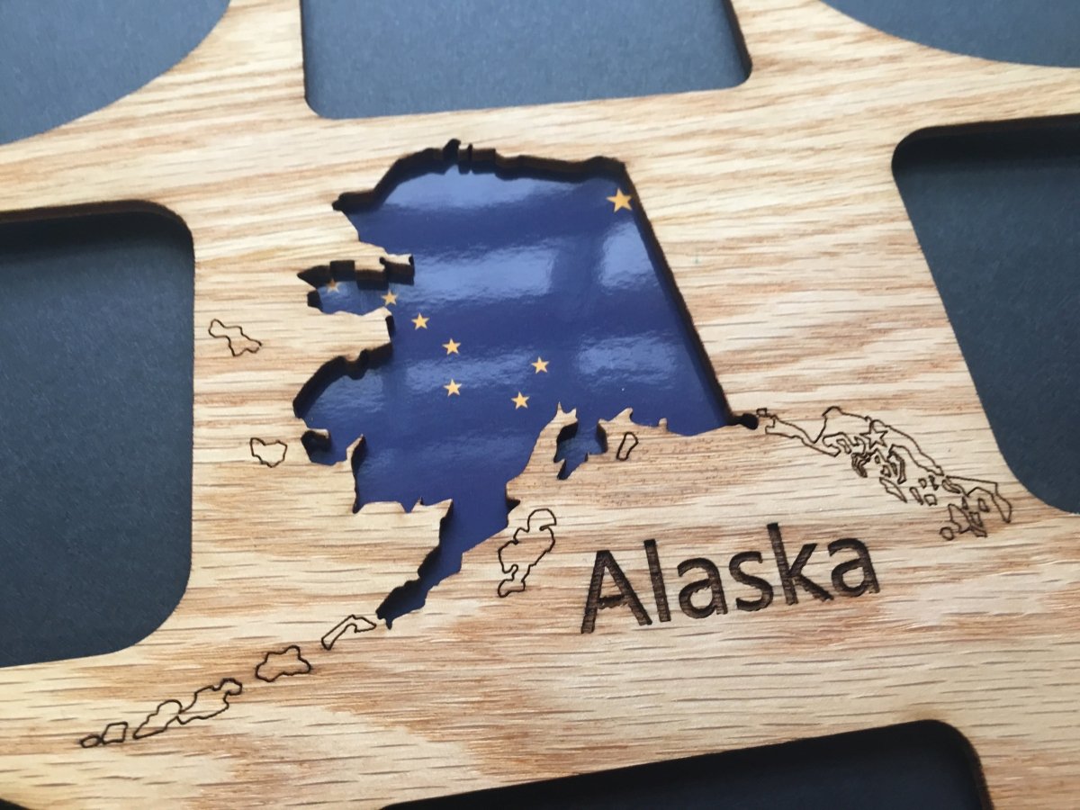 Alaska Picture Frame - Legacy Images - Picture Frames - 11x14 Picture Frame 5x7 picture frame picture frame laser engraved