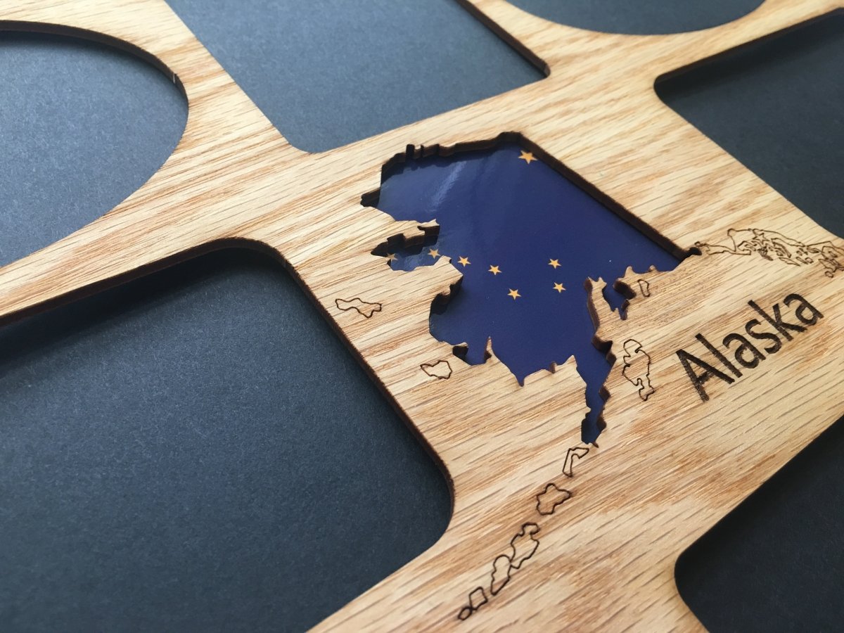 Alaska Picture Frame - Legacy Images - Picture Frames - 11x14 Picture Frame 5x7 picture frame picture frame laser engraved
