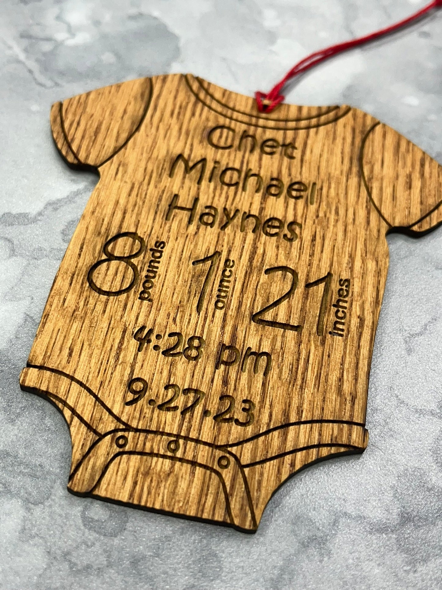Baby Onesie Christmas Ornament - Baby Onesie Christmas Ornament - Legacy Images - Holiday Ornaments - Legacy Images - Holiday Ornaments