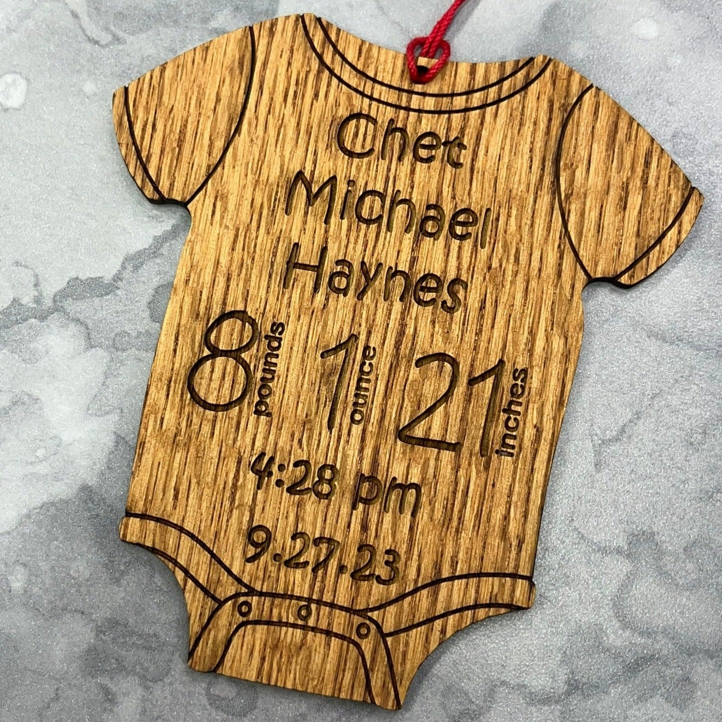 Baby Onesie Christmas Ornament - Baby Onesie Christmas Ornament - Legacy Images - Holiday Ornaments - Legacy Images - Holiday Ornaments