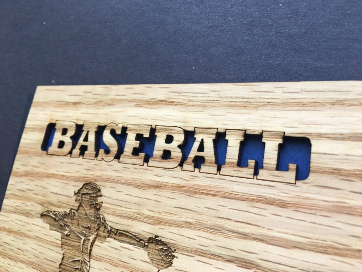 Baseball Catcher Picture Frame - 8x10 Frame Hold 2 3x4 Photos - Legacy Images - Picture Frames - 8x10 picture frame baseball picture frame laser engraved