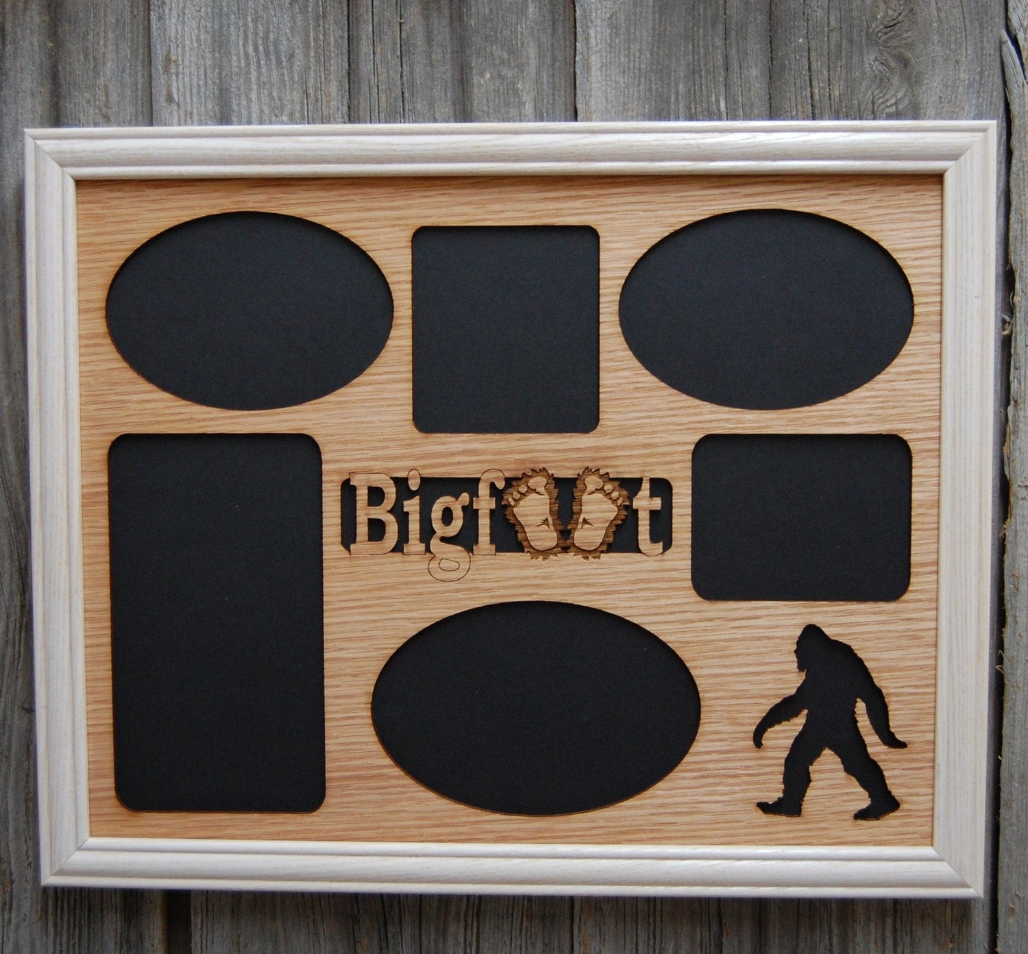 Bigfoot Picture Frame - Bigfoot Picture Frame - Bigfoot Picture Frame, Picture Frame, home decor, laser engraved - Legacy Images - Legacy Images - Picture Frames - Legacy Images - Picture Frames