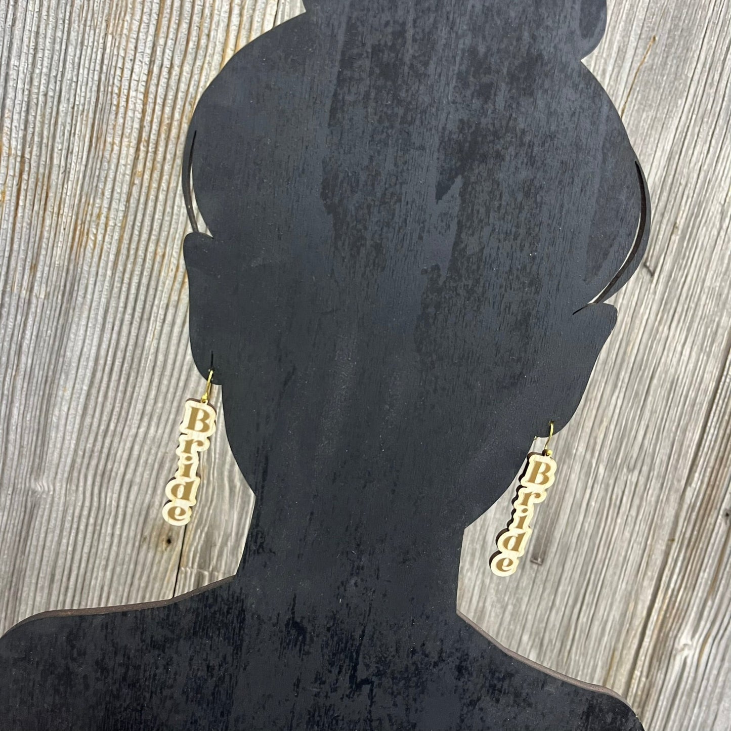 Bride Earrings - Legacy Images - Earrings - Earrings wedding Weddings laser engraved