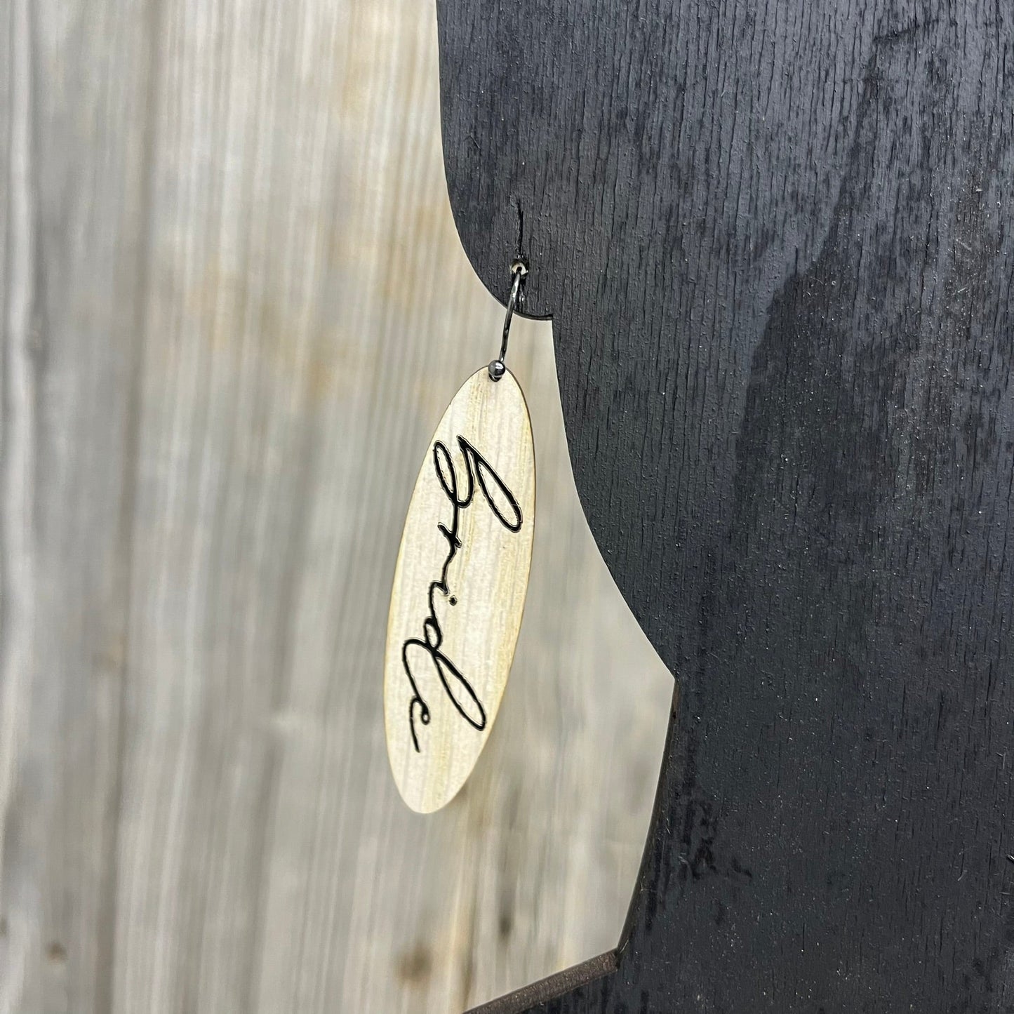 Bride Earrings - Legacy Images - Earrings - Earrings wedding Weddings laser engraved