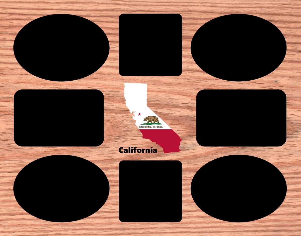 California Picture Frame - Legacy Images - Picture Frames - 11x14 Picture Frame 5x7 picture frame picture frame laser engraved