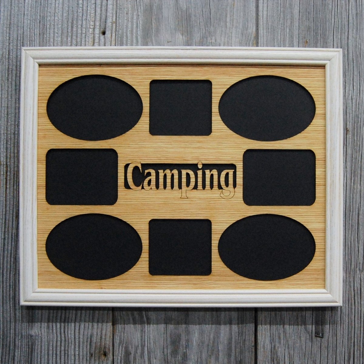 Camping Picture Frame 11"x14" - Legacy Images - Picture Frames - 11x14 Picture Frame CAMPING gifts for him laser engraved