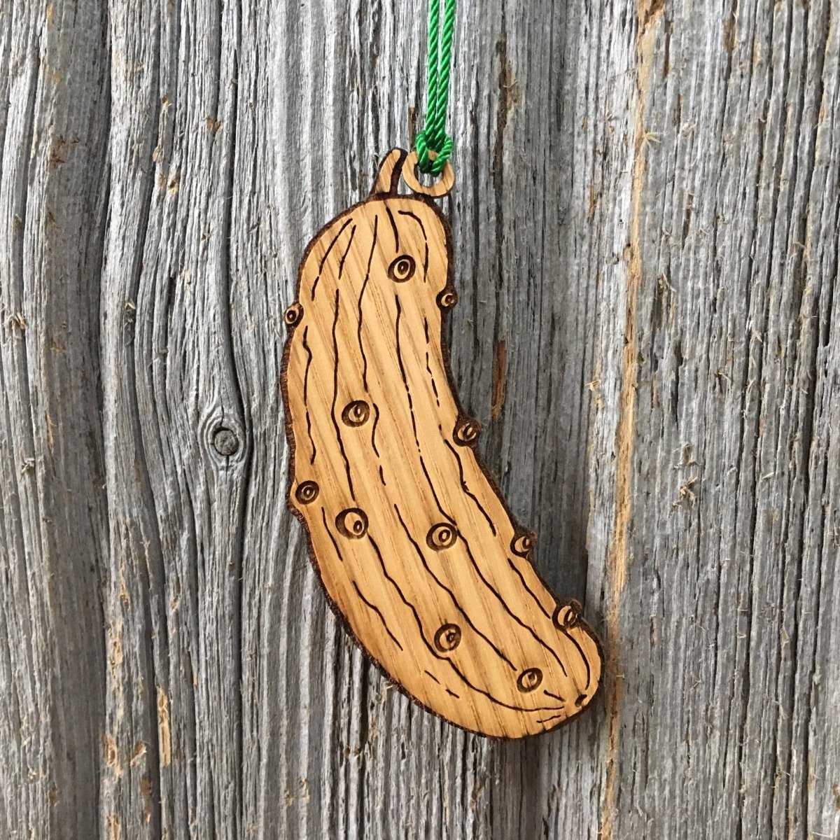 Christmas Pickle Ornament - Legacy Images - Holiday Ornaments - christmas holiday ornament laser engraved