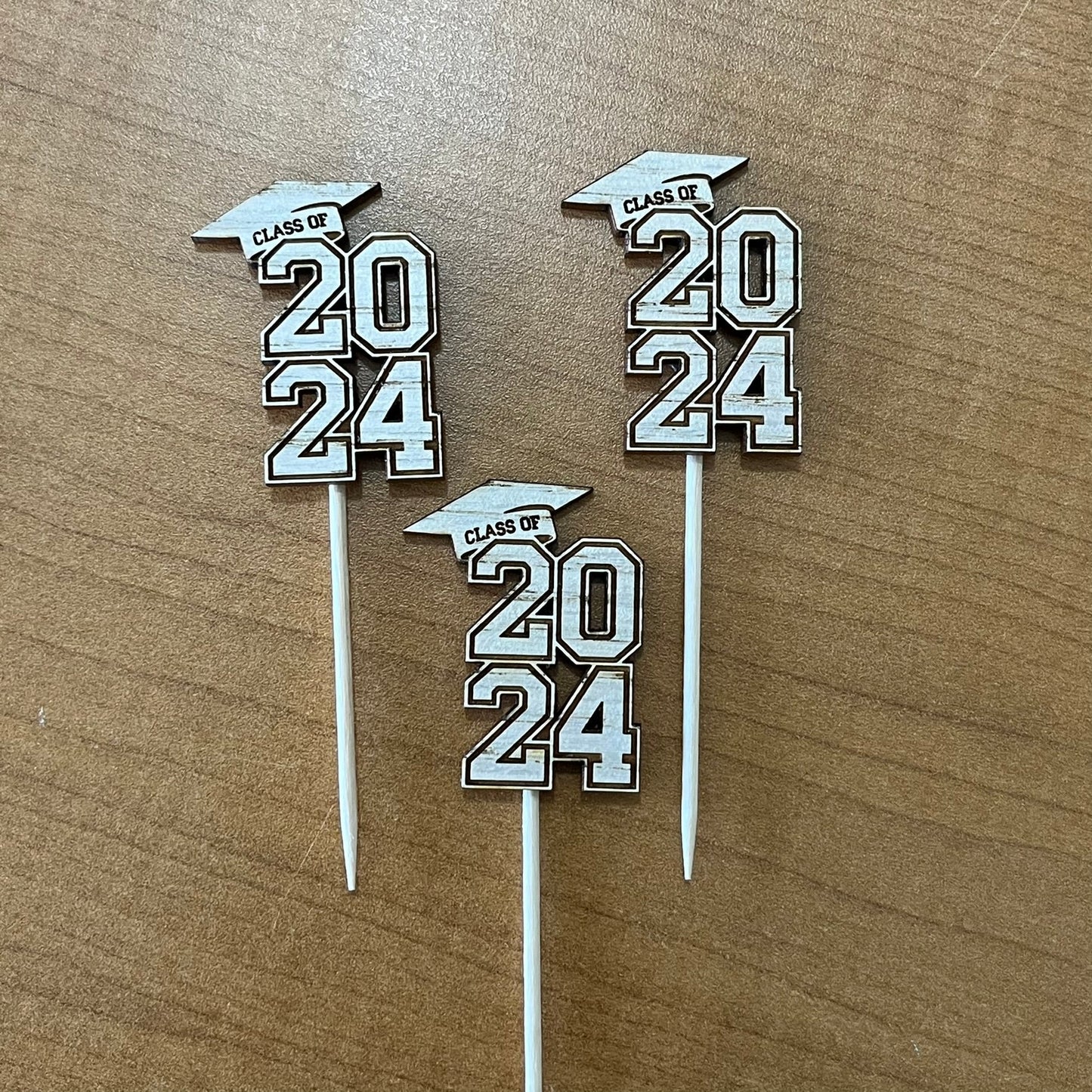 Class of 2024 Cupcake Toppers - Class of 2024 Cupcake Toppers - Legacy Images - Cake Decorating Supplies - Legacy Images - Cake Decorating Supplies