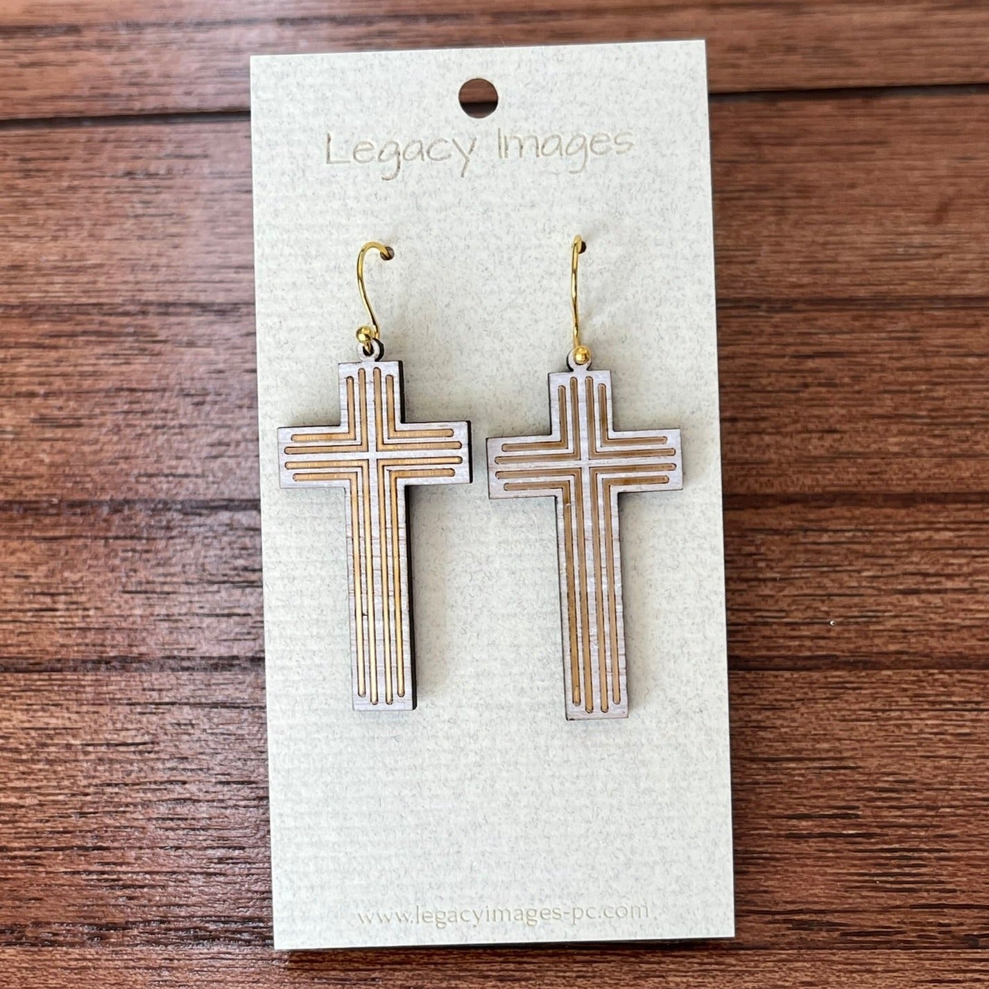 Cross Earrings - Cross Earrings - Legacy Images - Earrings - Legacy Images - Earrings