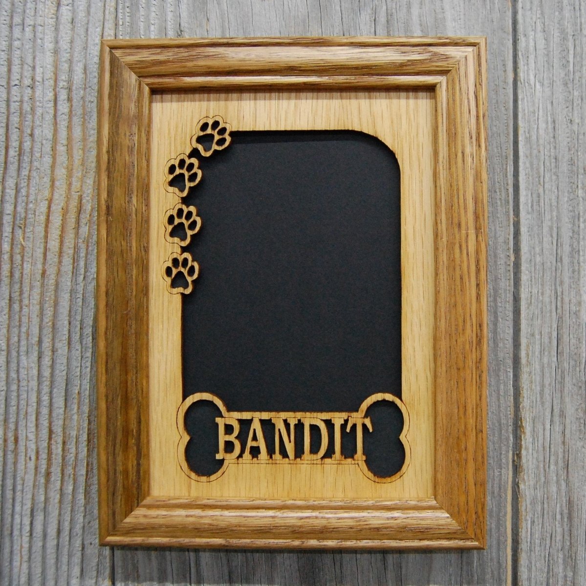 Dog Bone & Paw Prints Picture Frame - Legacy Images - Picture Frames - 11x14 Picture Frame 5x7 picture frame 8x10 picture frame laser engraved