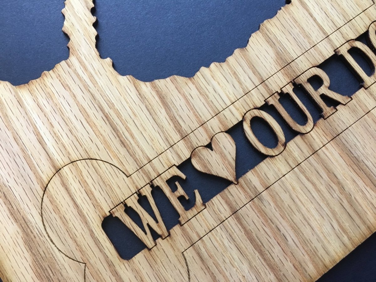 Dog Paw Print Picture Frame - Legacy Images - Picture Frames - 11x14 Picture Frame 8x10 picture frame dog laser engraved