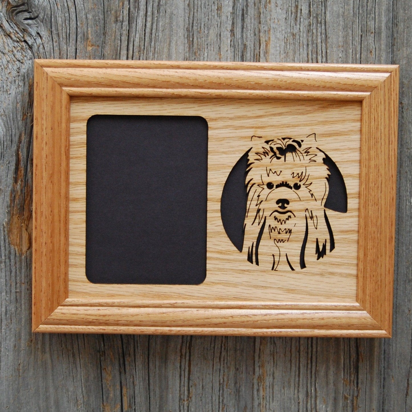 Dog Portrait Picture Frame - 5x7 Frame Holds a 3x4 Photo - Dog Portrait Picture Frame - 5x7 Frame Holds a 3x4 Photo - Legacy Images - Picture Frames - Legacy Images - Picture Frames