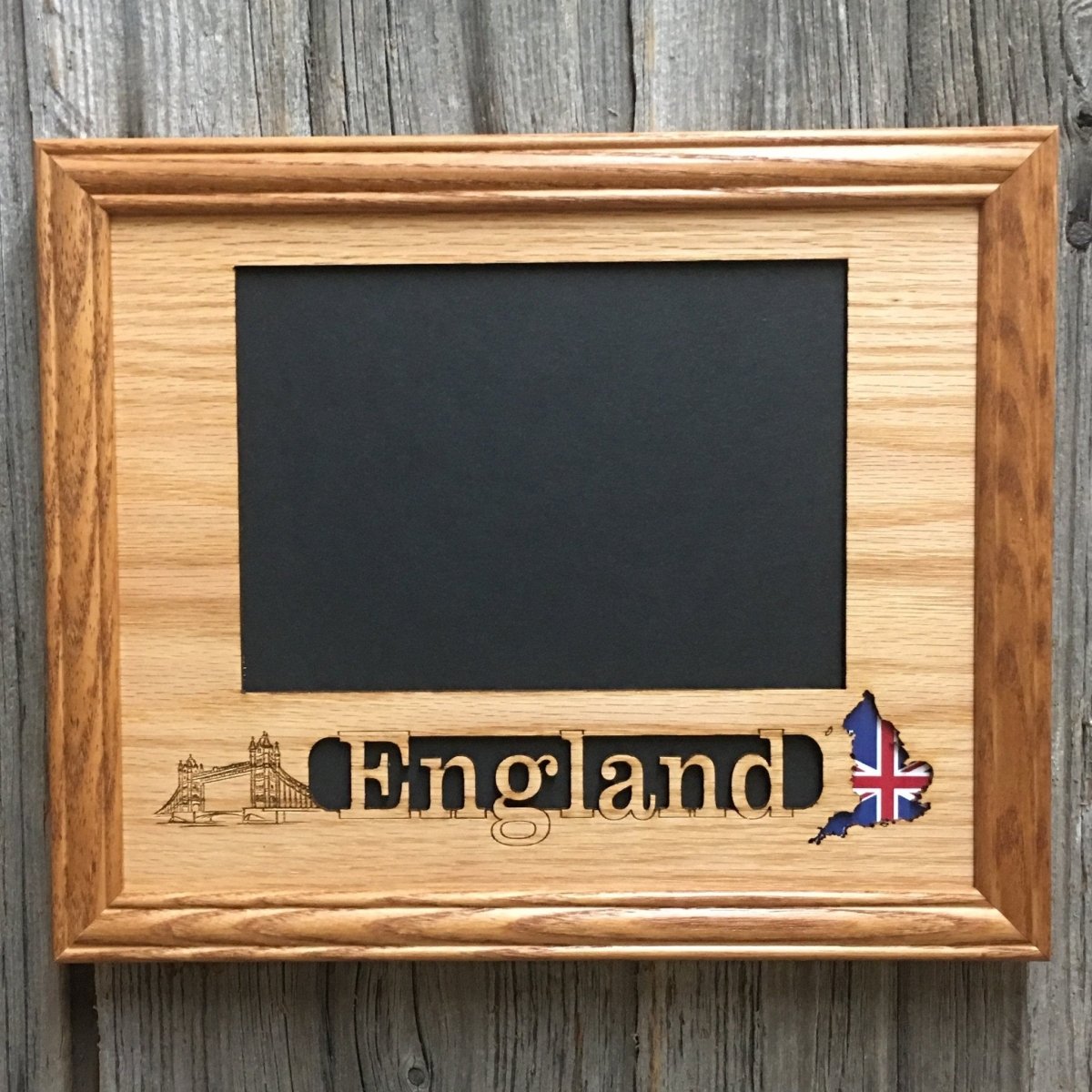 England Picture Frame - Legacy Images - Picture Frames - 11x14 Picture Frame country england laser engraved