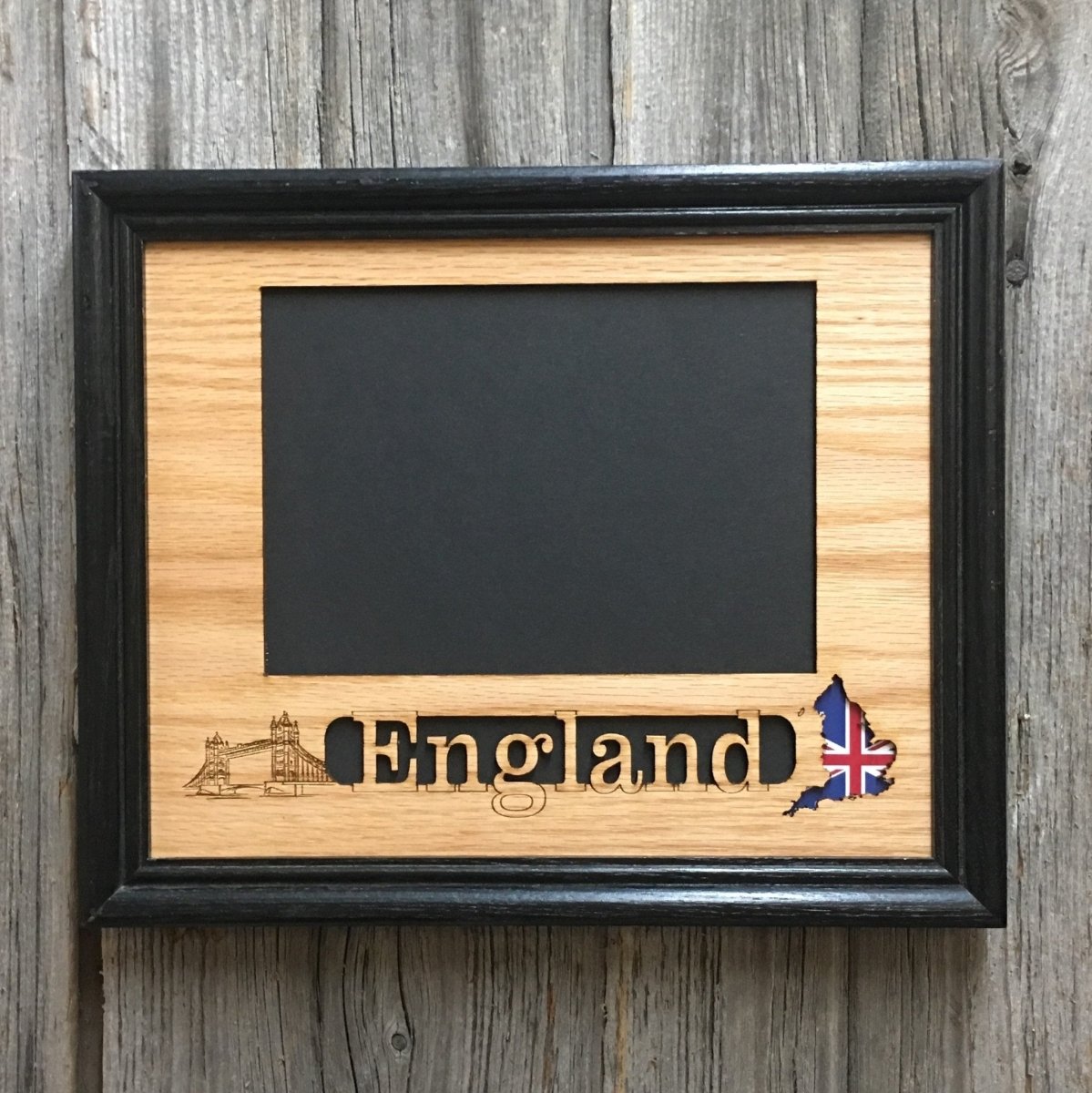 England Picture Frame - Legacy Images - Picture Frames - 11x14 Picture Frame country england laser engraved