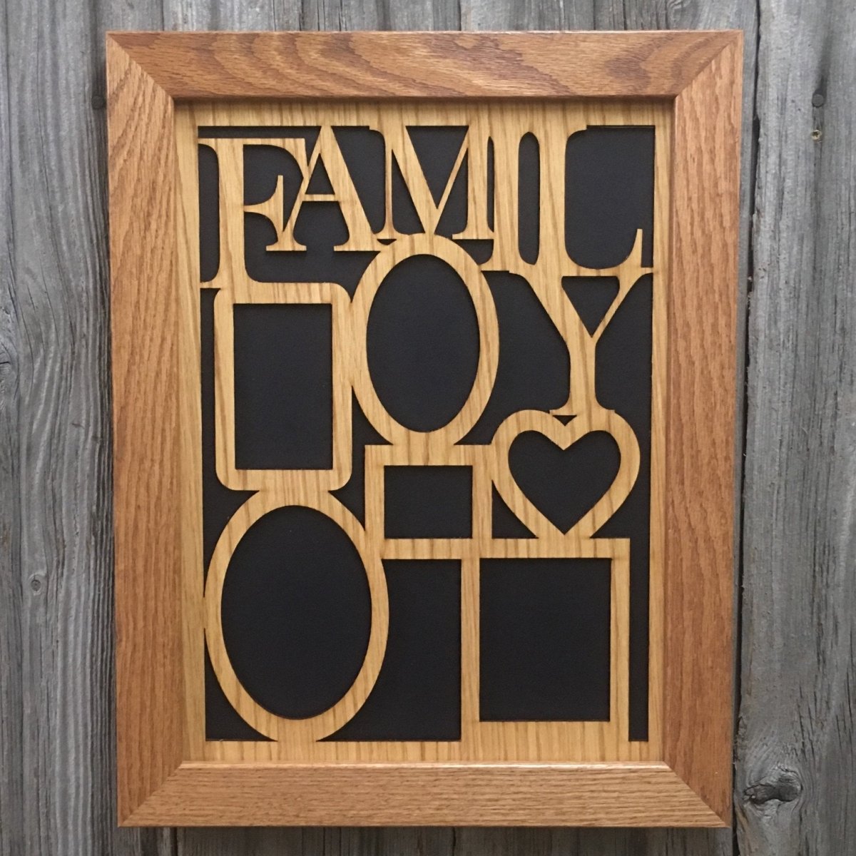 Family Collage Picture Frame 16"x20" - Legacy Images - Picture Frames - 16x20 picture frame collage frame family laser engraved