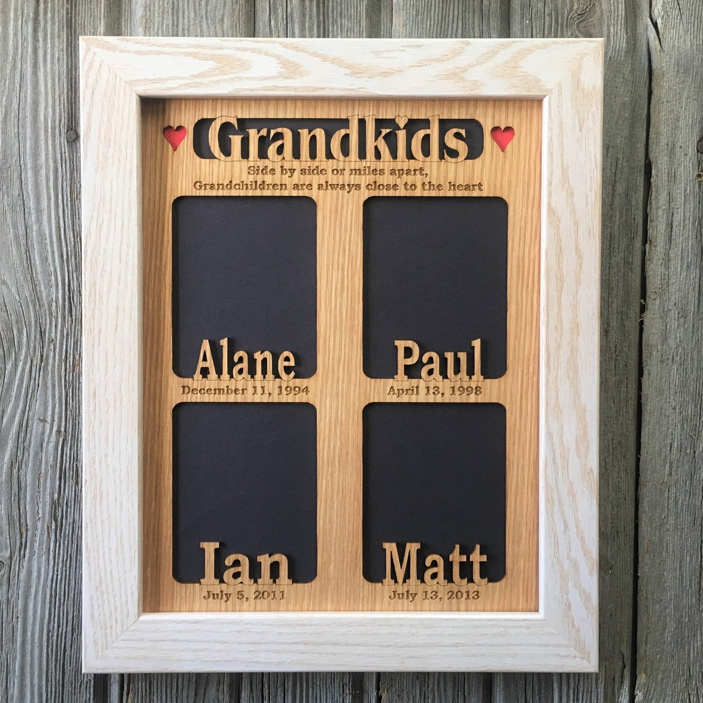 Grandkids Name Picture Frame w/ Date - Legacy Images - Picture Frames