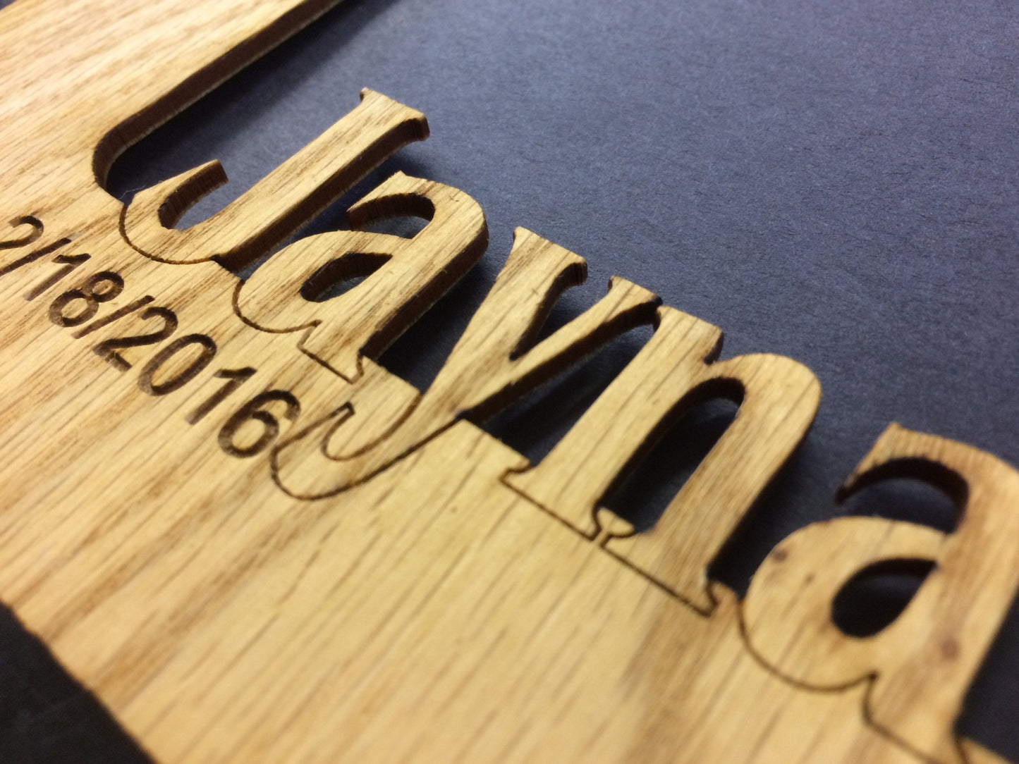 Grandkids Name Picture Frame w/ Date - 11x14 Grandkids Name Picture Frame w/ Date, Picture Frame, home decor, laser engraved - Legacy Images - Legacy Images - Picture Frames