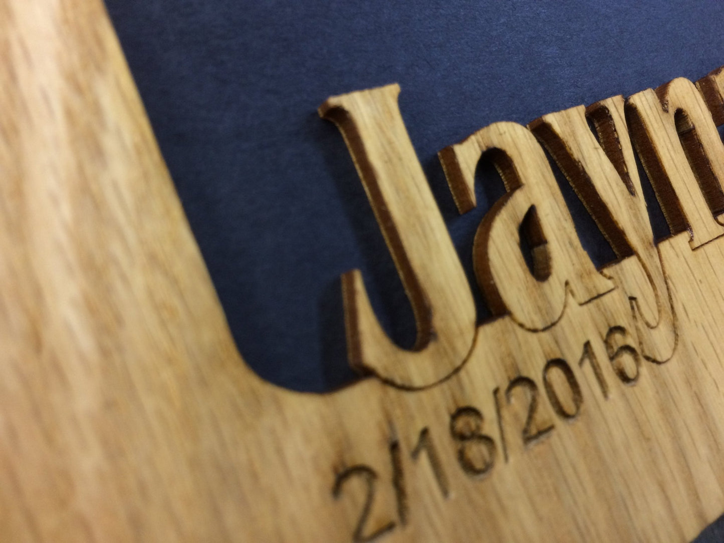 Grandkids Name Picture Frame w/ Date - 11x14 Grandkids Name Picture Frame w/ Date, Picture Frame, home decor, laser engraved - Legacy Images - Legacy Images - Picture Frames