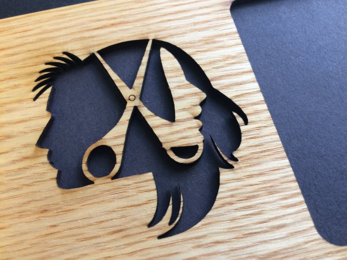Hairdresser Picture Frame - Legacy Images - Picture Frames - 5x7 picture frame 8x10 picture frame beautician laser engraved