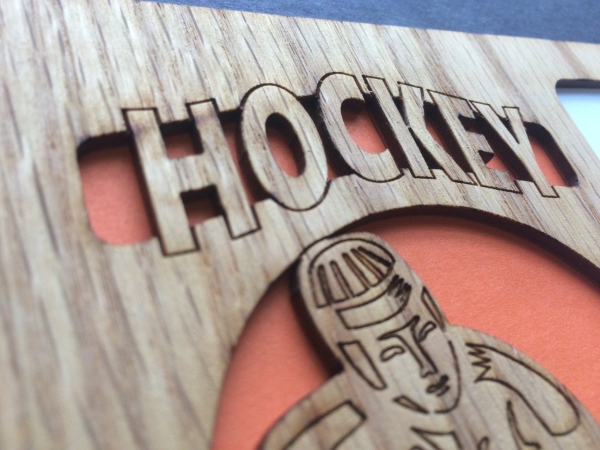 Hockey Picture Frame - Legacy Images - Picture Frames - 11x14 Picture Frame 5x7 picture frame 8x10 picture frame laser engraved