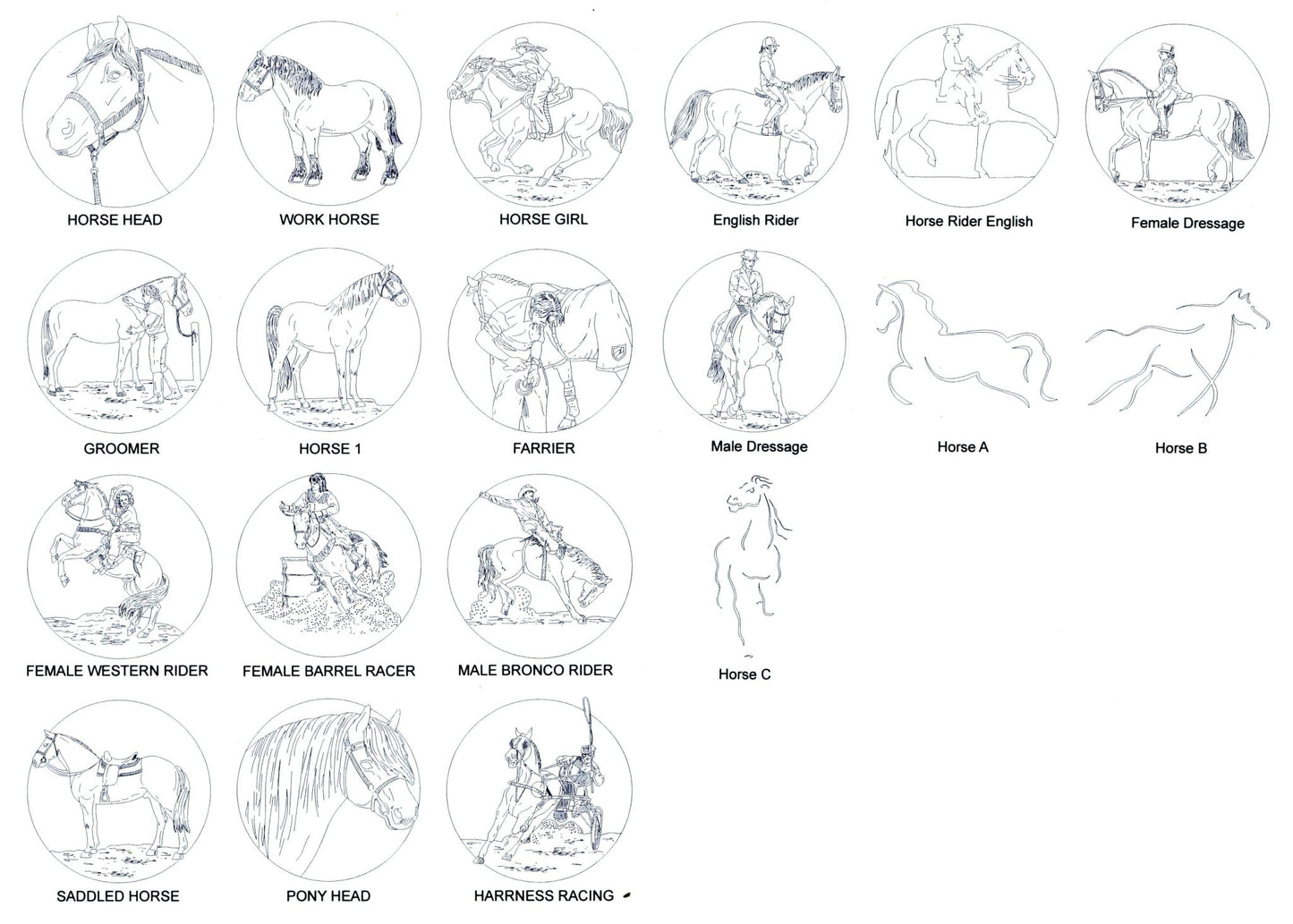 Horse Ornament - Legacy Images - Holiday Ornaments