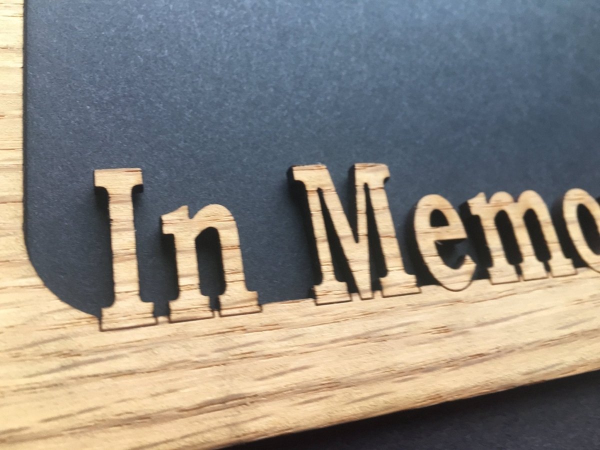 In Memory Of Picture Frame - 5x7 Frame Hold 4x6 Photo - Legacy Images - Picture Frames - 5x7 picture frame loving memory picture frame laser engraved