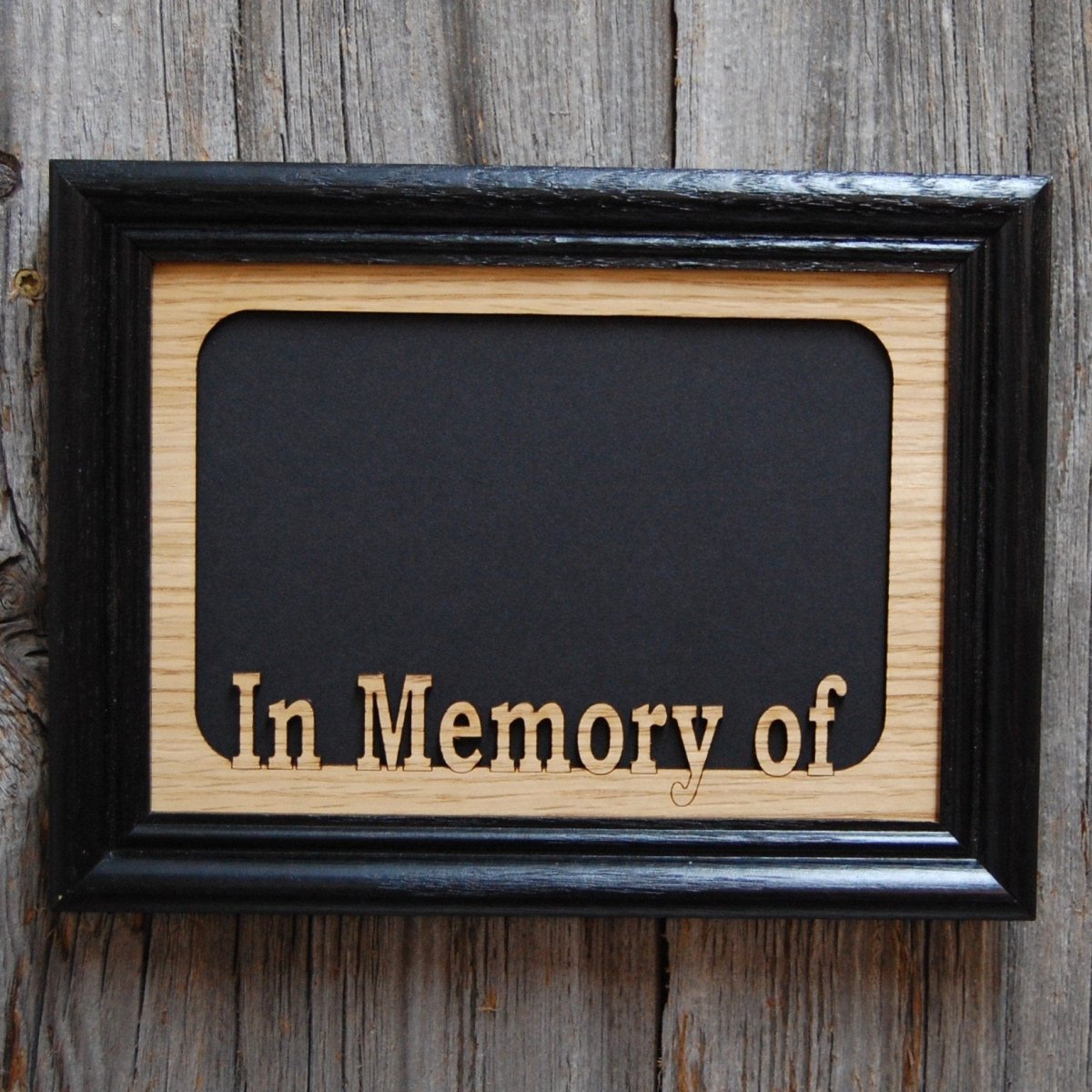In Memory Of Picture Frame - 5x7 Frame Hold 4x6 Photo - Legacy Images - Picture Frames - 5x7 picture frame loving memory picture frame laser engraved