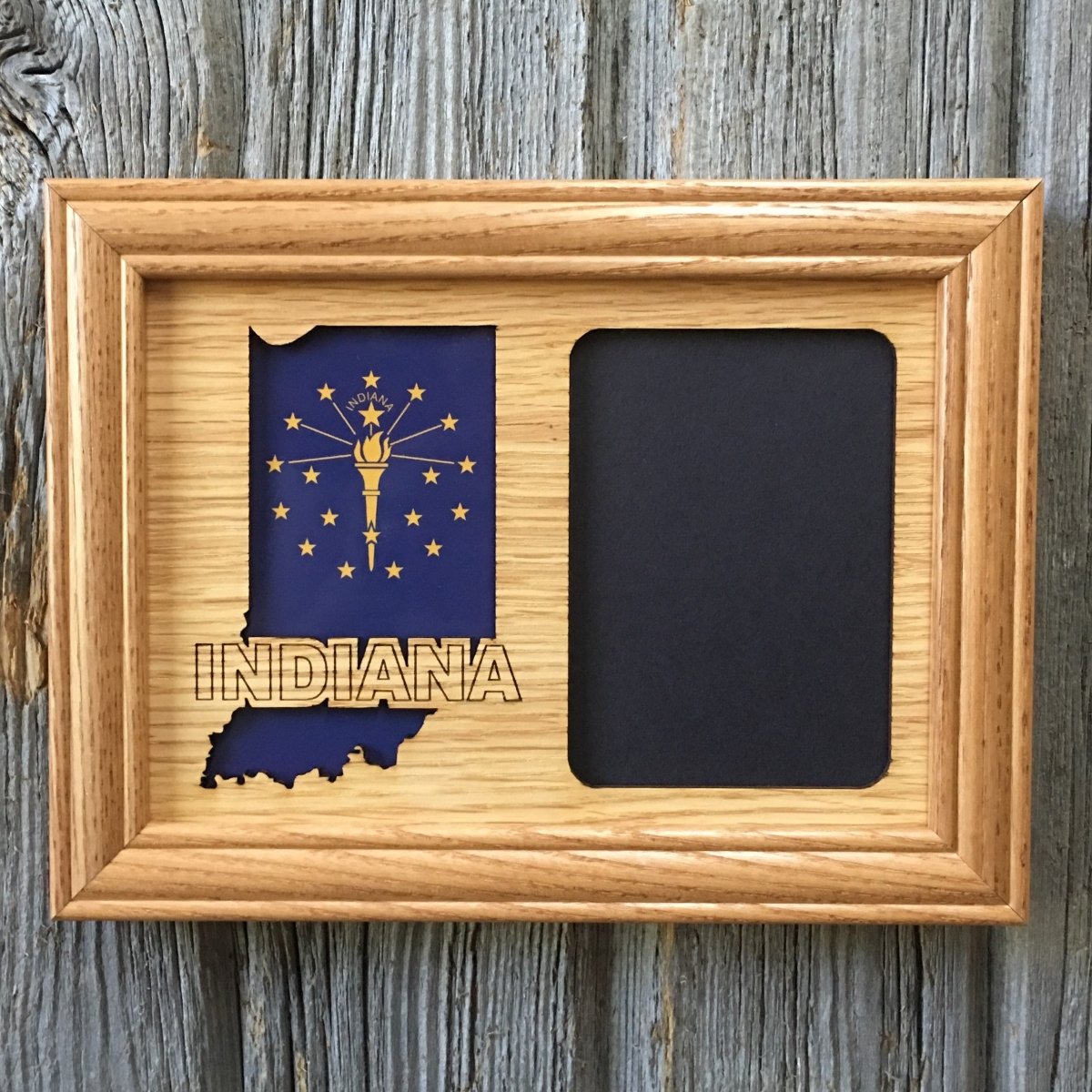 Indiana Picture Frame - Legacy Images - Picture Frames - 11x14 Picture Frame 5x7 picture frame picture frame laser engraved