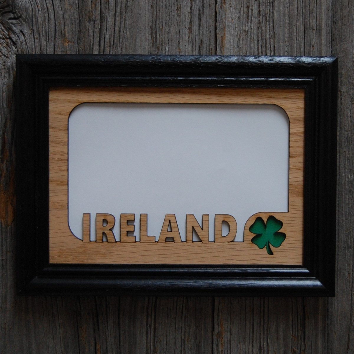 Ireland Picture Frame - 5x7 Frame Hold 4x6 Photo - Legacy Images - Picture Frames - 5x7 picture frame country ireland laser engraved