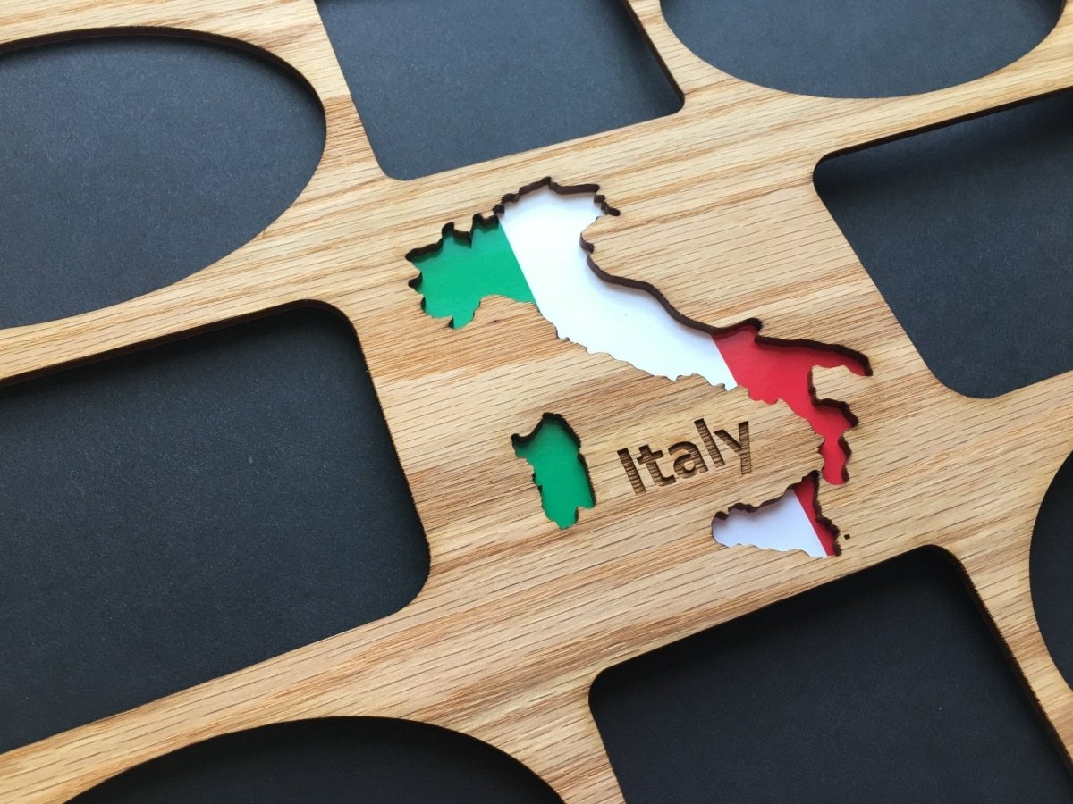 Italy Picture Frame - Legacy Images - Picture Frames - 11x14 Picture Frame 5x7 picture frame country laser engraved