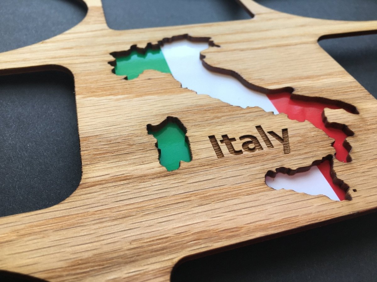 Italy Picture Frame - Legacy Images - Picture Frames - 11x14 Picture Frame 5x7 picture frame country laser engraved