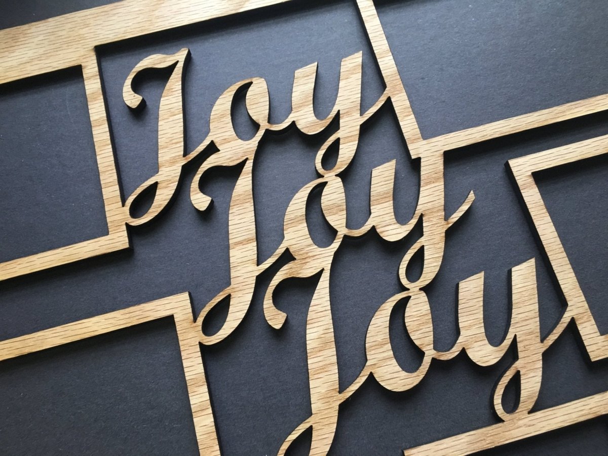 Joy Collage Picture Frame 16"x20" - Legacy Images - Picture Frames - 16x20 picture frame christmas collage frame laser engraved