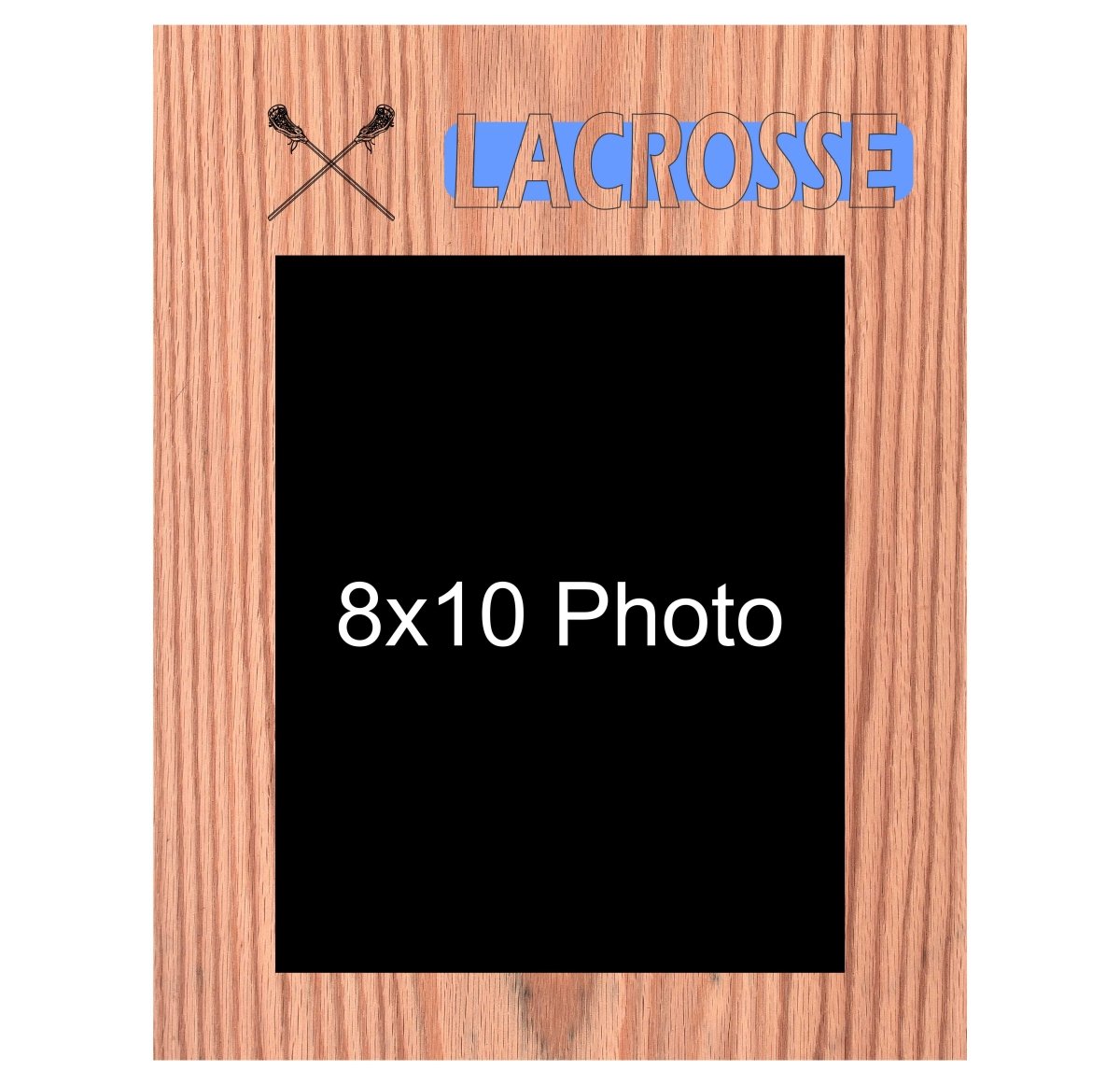 Lacrosse Picture Frame - Legacy Images - Picture Frames - 11x14 Picture Frame 5x7 picture frame 8x10 picture frame laser engraved