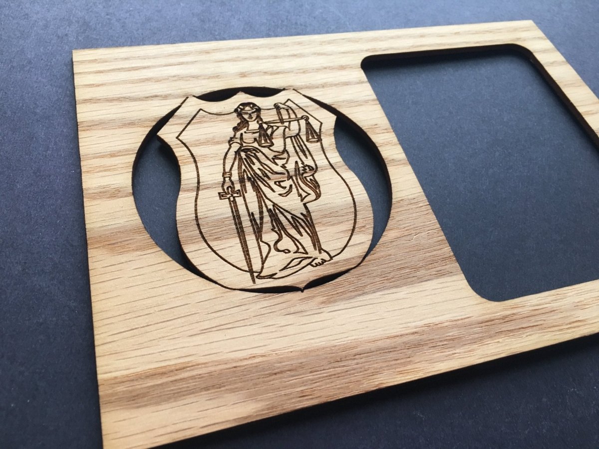 Lawyer Picture Frame - 5x7 Frame Holds 3x4 Photo - Legacy Images - Picture Frames - 5x7 picture frame lawyer occupations laser engraved