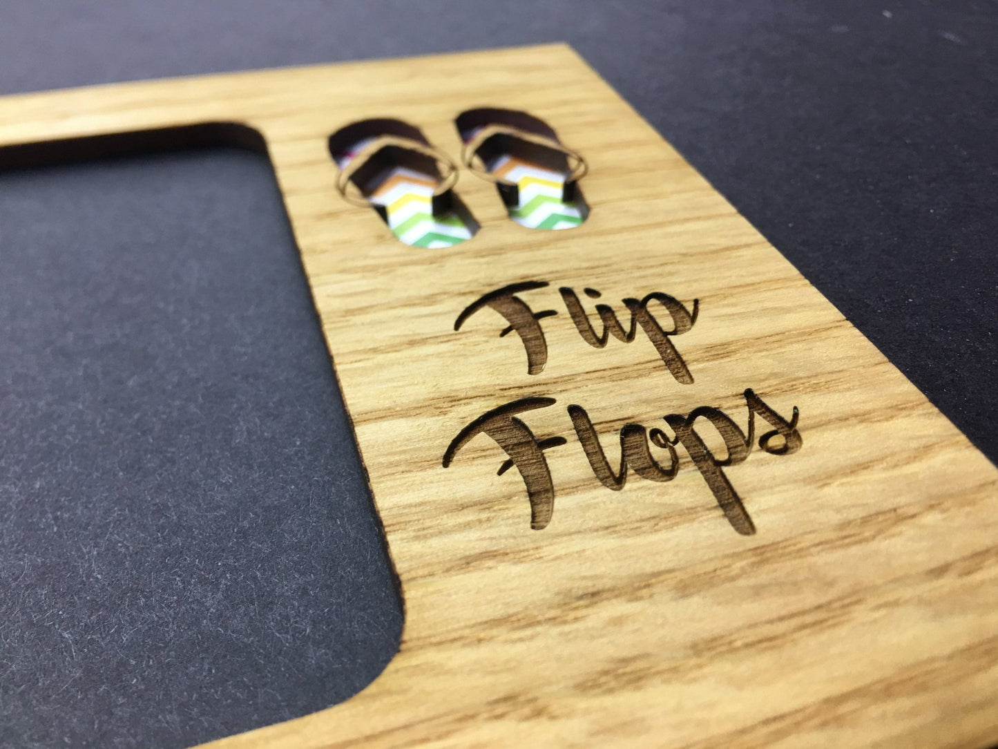 Life is Best in Flip Flops Picture Frame - 5x7 Frame Hold 3x4 Photo - Legacy Images - Picture Frames