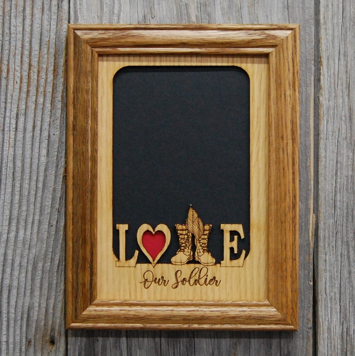 Love My Soldier Picture Frame - Army - Legacy Images - Picture Frames - 11x14 Picture Frame 5x7 picture frame 8x10 picture frame laser engraved