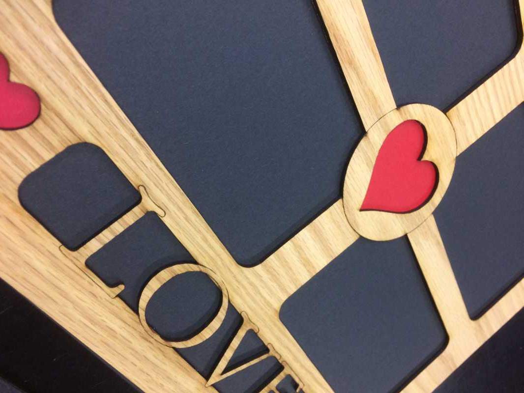Love Picture Frame 11"x14" - 11x14 Love Collage Picture Frame - Legacy Images - Legacy Images - Picture Frames