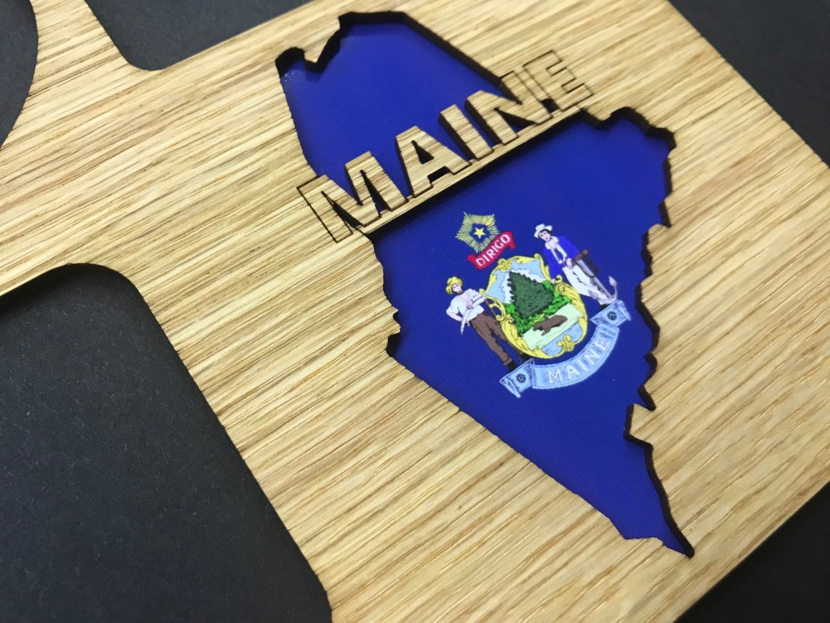 Maine Picture Frame - Legacy Images - Picture Frames - 11x14 Picture Frame 5x7 picture frame picture frame laser engraved