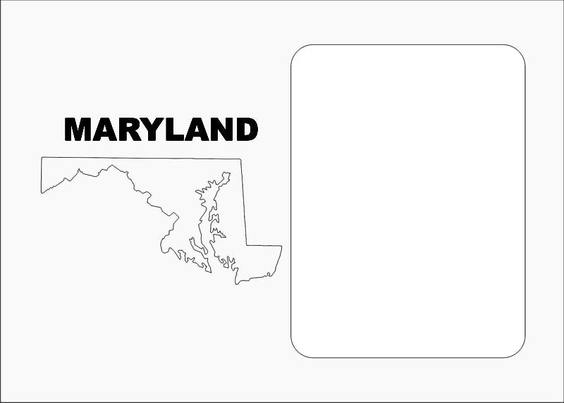 Maryland Picture Frame - Legacy Images - Picture Frames - 11x14 Picture Frame 5x7 picture frame picture frame laser engraved