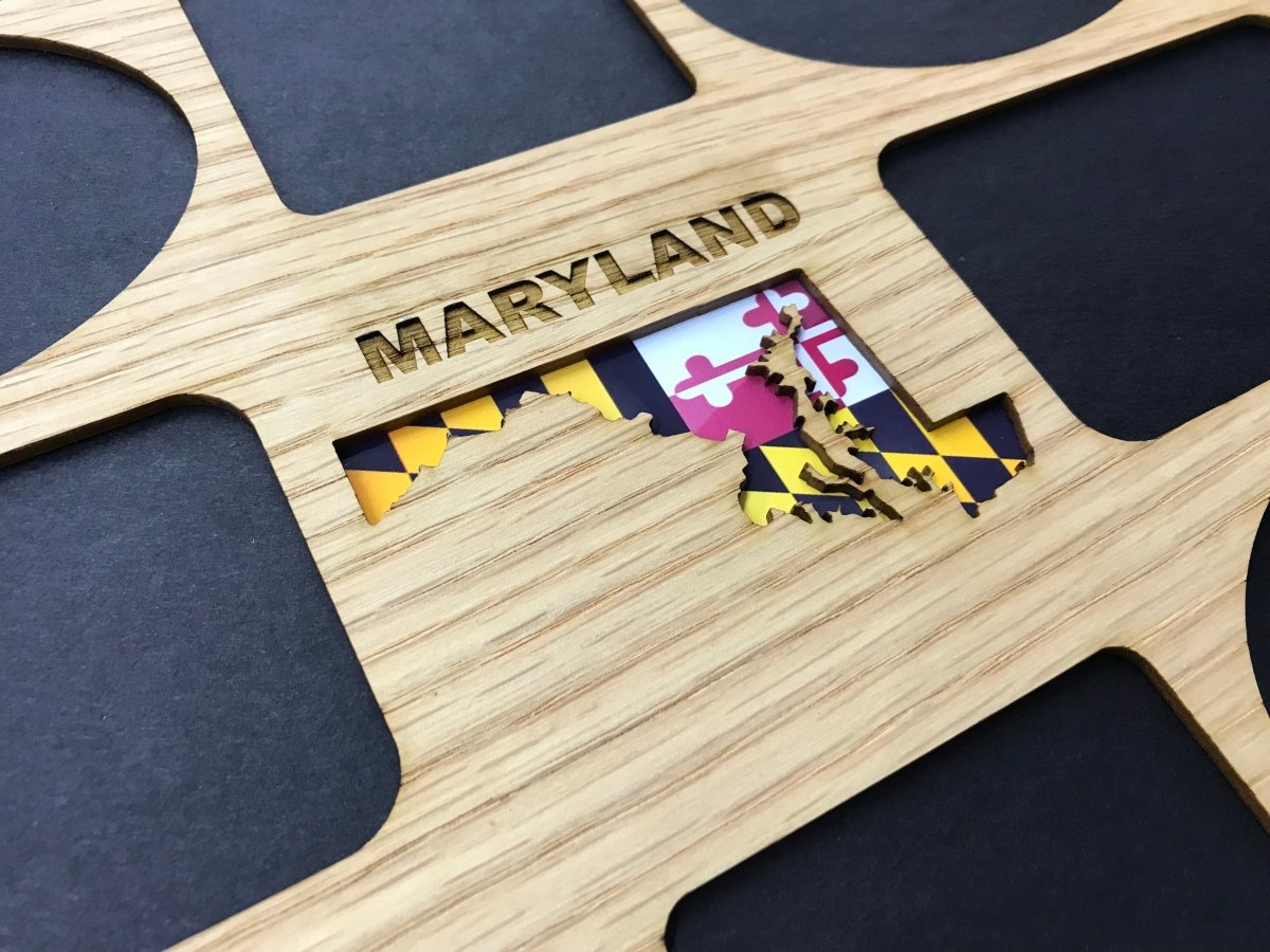 Maryland Picture Frame - Legacy Images - Picture Frames - 11x14 Picture Frame 5x7 picture frame picture frame laser engraved