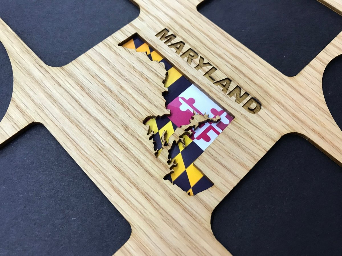Maryland Picture Frame - Legacy Images - Picture Frames - 11x14 Picture Frame 5x7 picture frame picture frame laser engraved