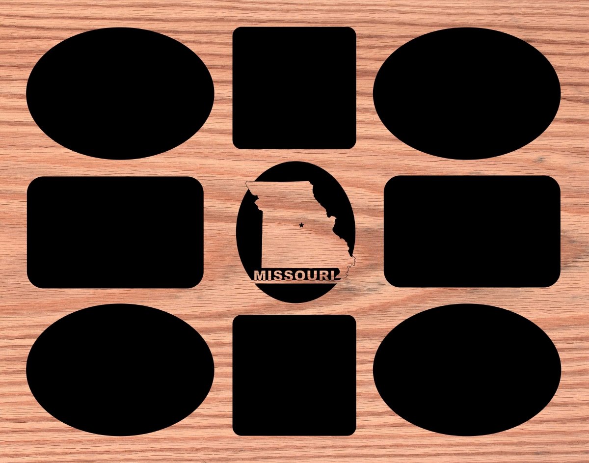 Missouri Picture Frame - Legacy Images - Picture Frames - 11x14 Picture Frame 5x7 picture frame picture frame laser engraved