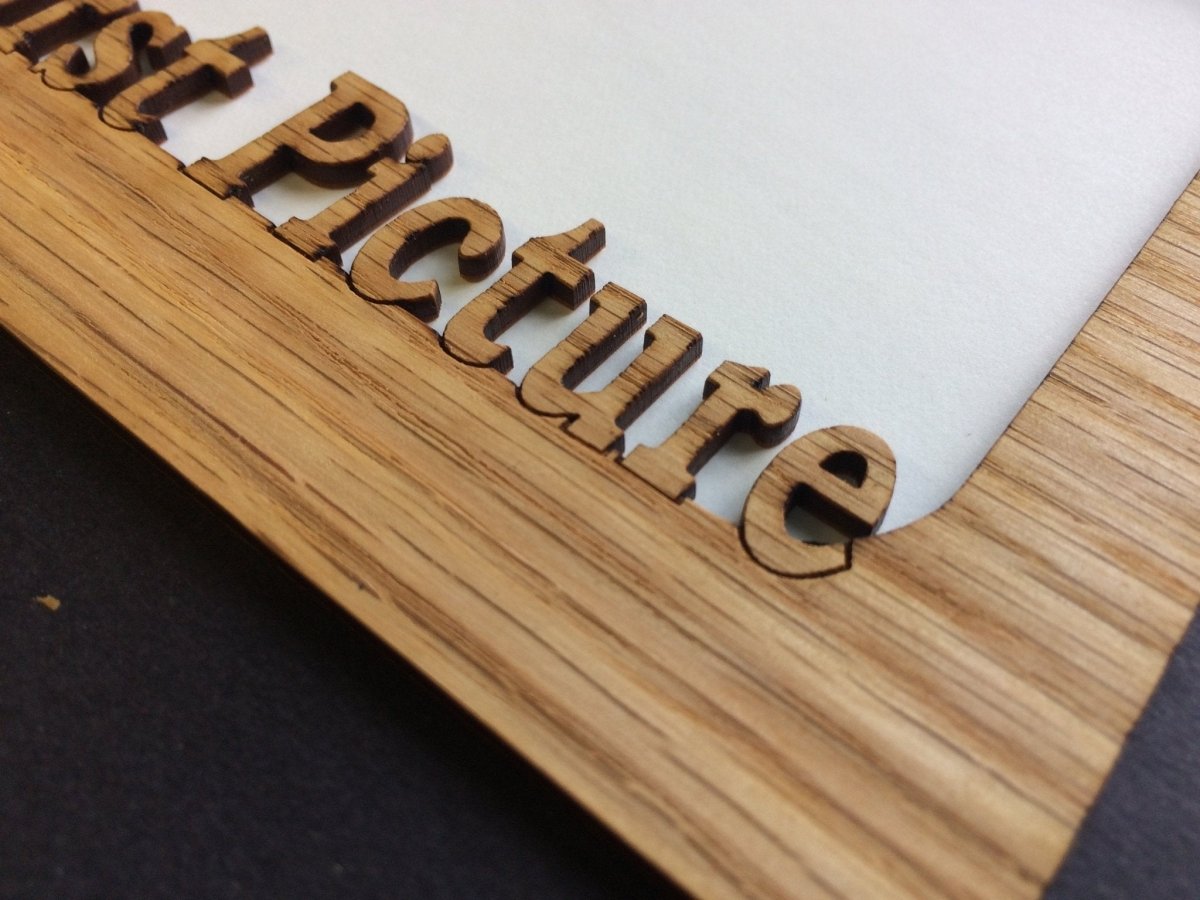 My First Picture Frame - 5x7 Frame Hold 4x6 Photo - Legacy Images - Picture Frames - 5x7 picture frame baby family laser engraved