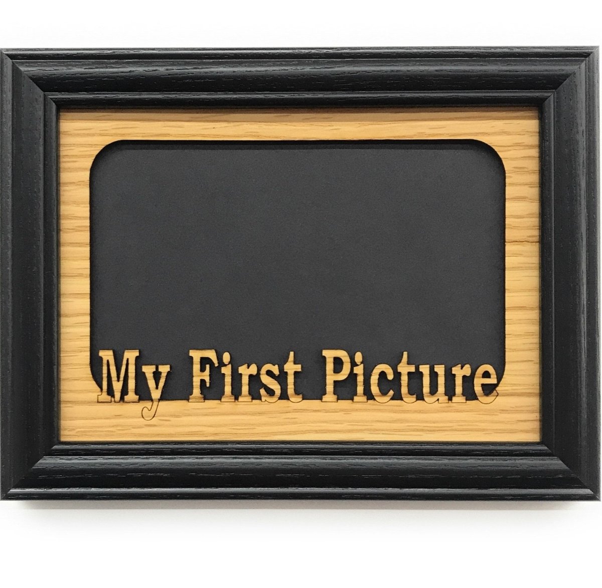 My First Picture Frame - 5x7 Frame Hold 4x6 Photo - Legacy Images - Picture Frames - 5x7 picture frame baby family laser engraved