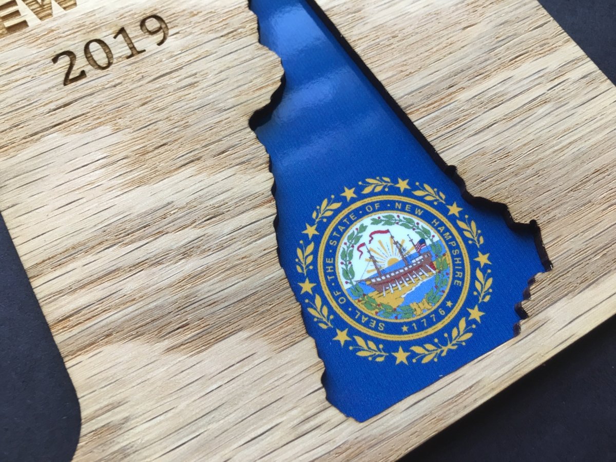 New Hampshire Picture Frame - Legacy Images - Picture Frames - 11x14 Picture Frame 5x7 picture frame picture frame laser engraved
