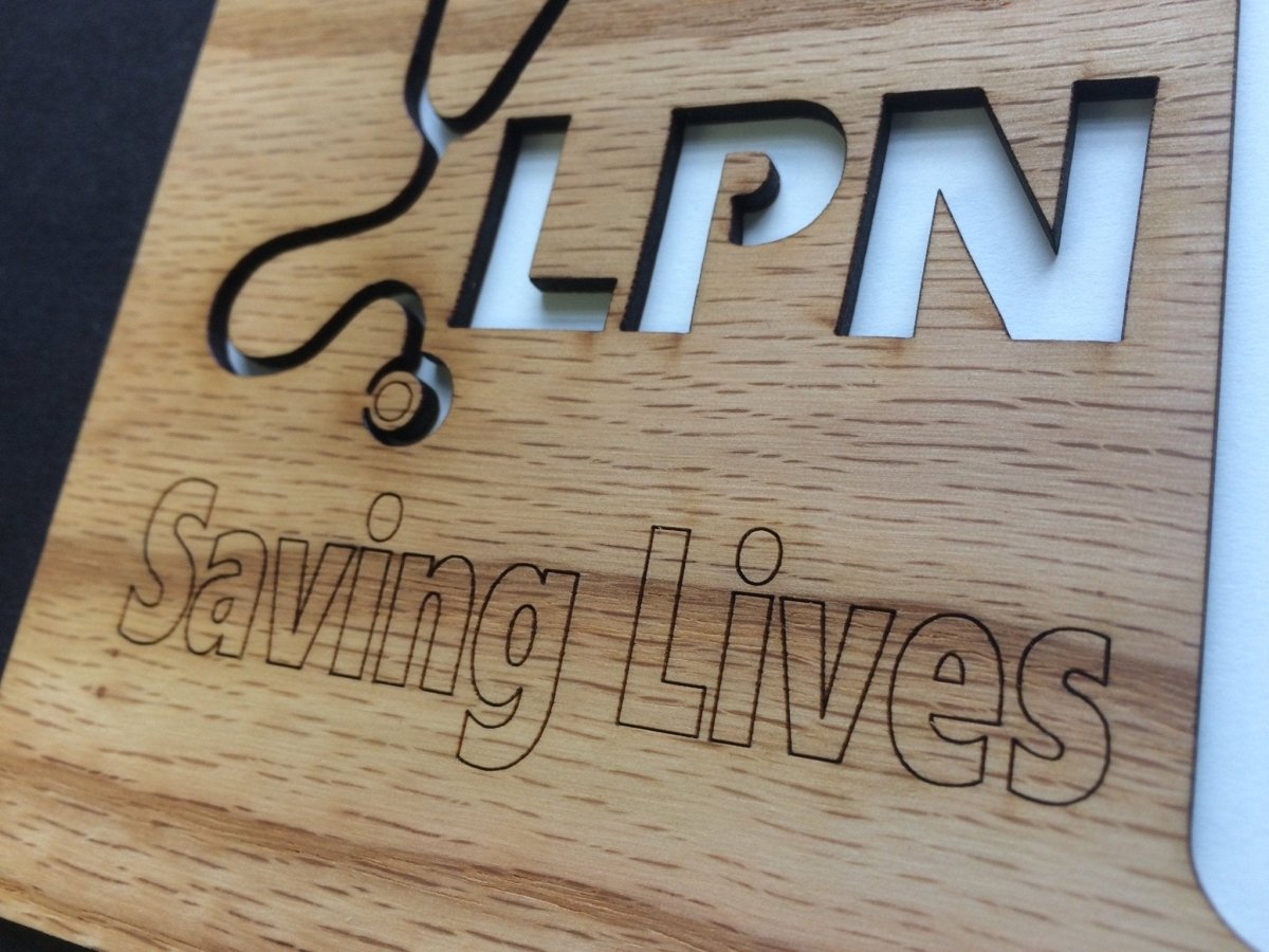 Nurse RN LPN Picture Frame - Legacy Images - Picture Frames - 11x14 Picture Frame 5x7 picture frame 8x10 picture frame laser engraved