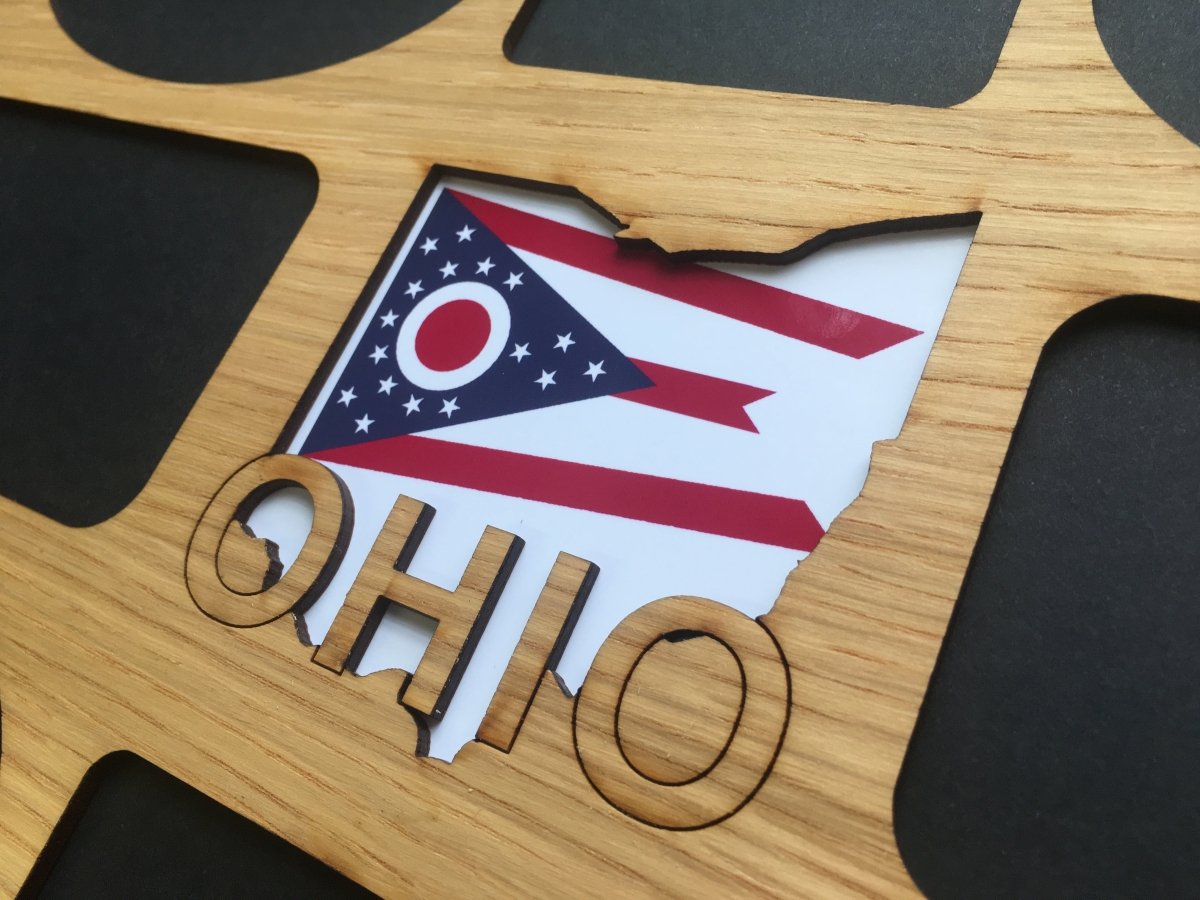 Ohio Picture Frame - Legacy Images - Picture Frames - 11x14 Picture Frame 5x7 picture frame picture frame laser engraved